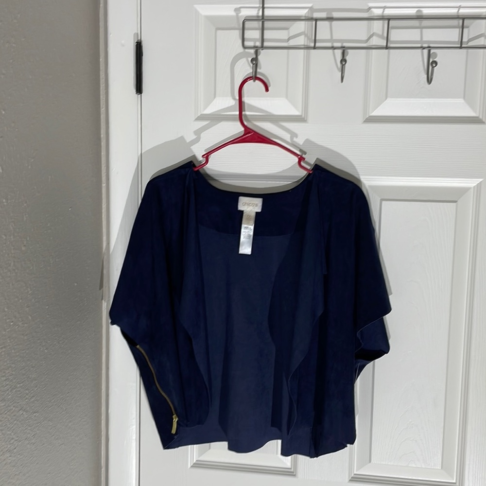 Chico navy shrug